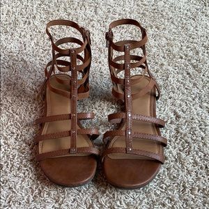 Brown Gladiator Sandals